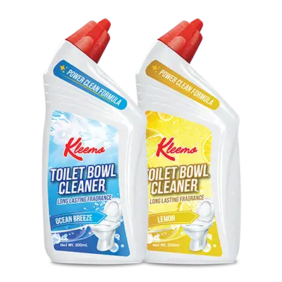 Kleemo Toilet Cleaner packaging variants