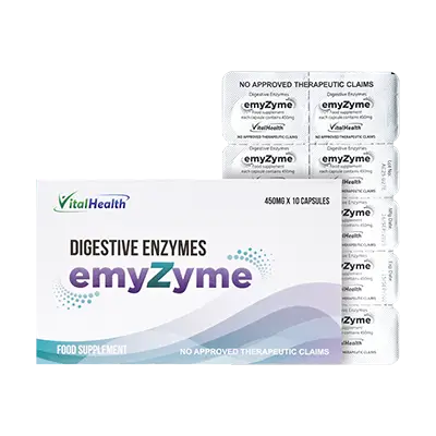 EmyZyme healthcare packaging