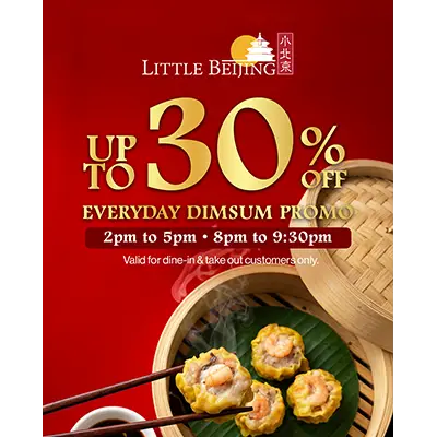 Little Beijing social content for dishes and promotions
