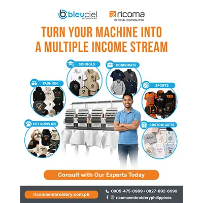Ricoma product and business social content