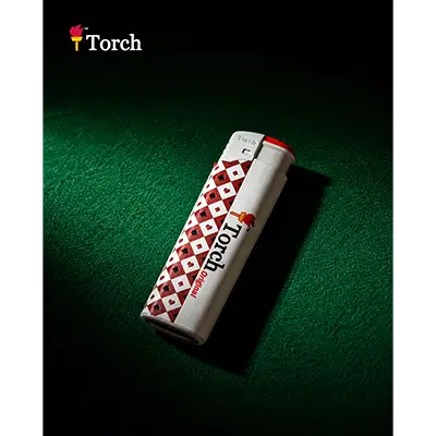 Torch lighter product campaign social content